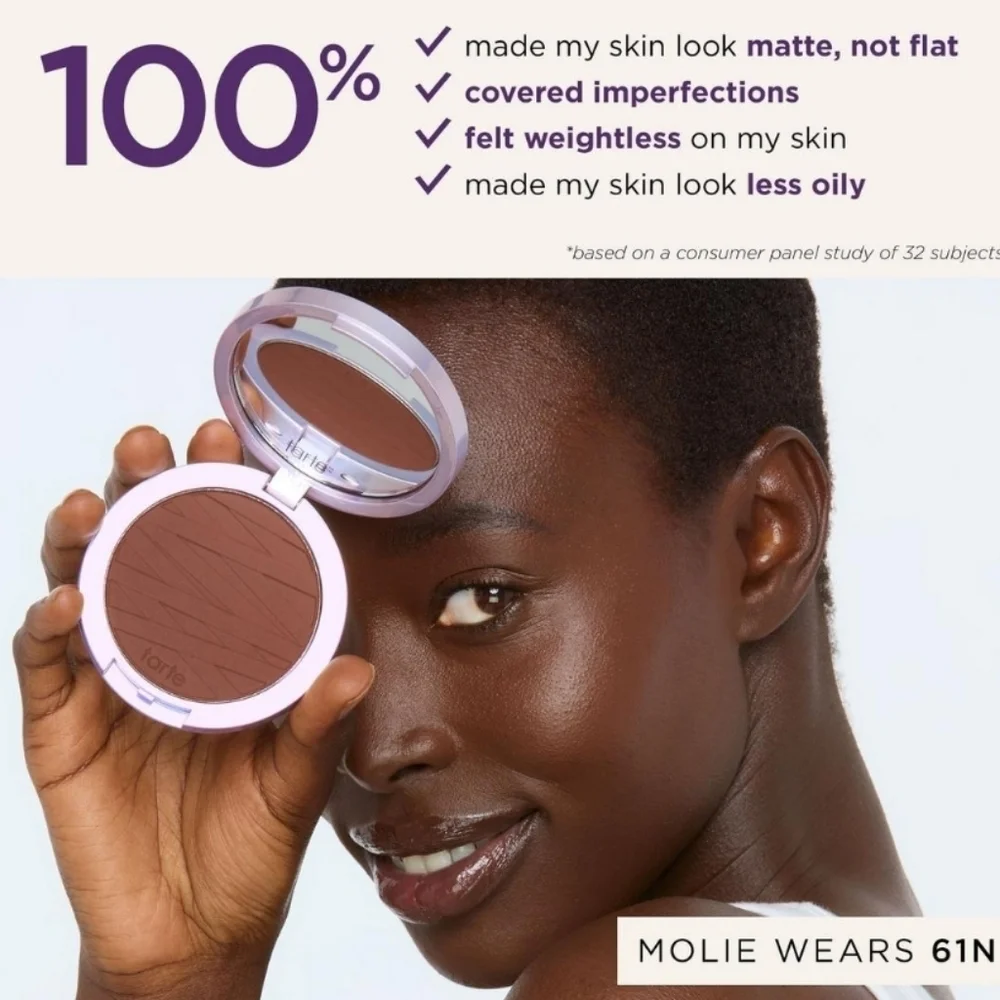 Tarte Face Tape Pressed Powder: Light Sand (20S), Full Size, NIB